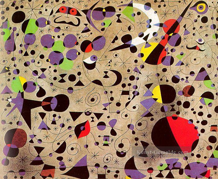 Die Dichterin Joan Miró Ölgemälde